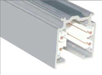 Stromschiene-HV silber 3-Phasen XTS 4200-5 L 2.000mm Aufbau 