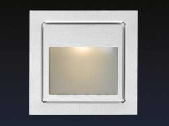 LED Einbaustrahler WINDOW II 1x3W 3000K 250mA 197lm 