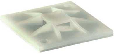 Klebe und Montagesockel Q-TIES 20 x 20 mm natur 