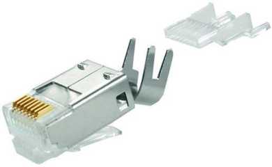 RJ45-Stecker MP8(8) FS Kat.6A 