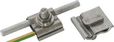 Uni-Erdungsklemme f. Rd 8-10 mm NIRO 