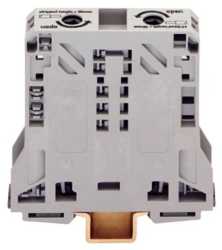 2-Leiter-Durchgangsklemme 10 - 50 mm² grau 