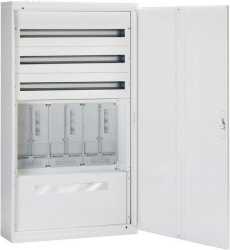 Zählerverteiler Aufputz Vorarlberg AP-3ZP/3NZR SK I 61005 Türschloss 