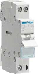 Wechselschalter 1-polig 25 A Fusskontakt unten 