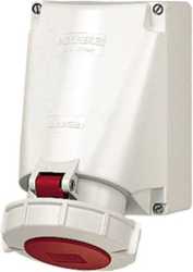 CEE-Wandsteckdose 63A 5p 400V 6h IP67 