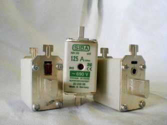 NH-Sicherung aM Gr.00 690V 160A Kombimelder 