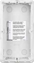 Unterputzkasten für 2 Module 