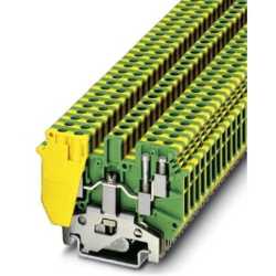 Schutzleiter-Reihenklemme UDK 4-PE grün-gelb 