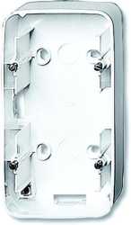 Aufputz Gehäuse Reflex 2-fach alpinweiß 