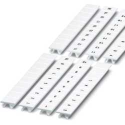 Zackband-Streifen weiß ZB 8 L1-N PE 