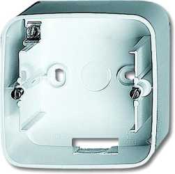 Aufputz Gehäuse Reflex 1-fach alpinweiß 