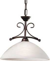 Pendelleuchte Marco 1 x 60 W E27 Antik 