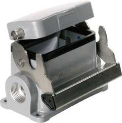 Gehäuse für Steckverbinder Baugröße 4 / Kabeleingang M 20 