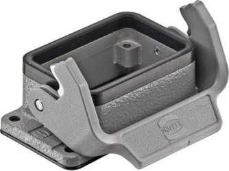 Han 6B Anbaugehäuse Zinkdruckguss Längsbügel 