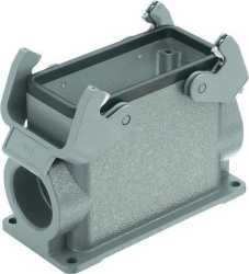 Han 16B Sockelgehäuse Zinkdruckguss Querbügel 