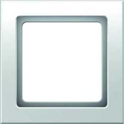 1-fach Rahmen Q.3 polarweiß samt 