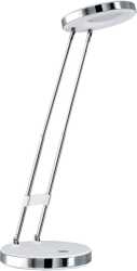 GEXO Tischleuchte 3W LED Stahl/chrom inkl.LM 