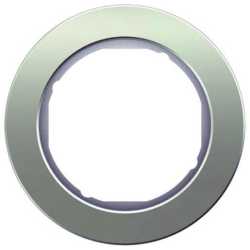 1-fach Rahmen Serie R.Classic polarweiß glänzend 