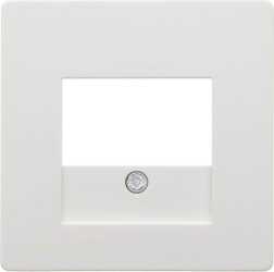 Zentralstück mit TAE-Ausschnitt Q .1/Q.3 polarweiß samt 