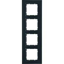 4-fach Rahmen B.7 anthrazit matt 