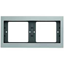 2-fach Rahmen K.5 Alu 