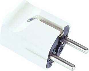 Schukostecker zentral weiß bruchfest 