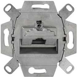 Datendose Kat6 ohne Zentralstück und Abdeckplatte 1 x 8-polig RJ45 