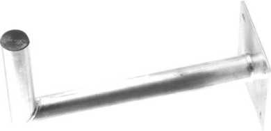 ALU Wandhalterungen Ø 50 mm Wandabstand 45 cm 