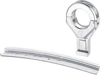 Multifeedschiene 17cm für 2 LNBs mit 1 Alu-Feedhalter 40 mm 