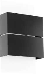 Außen-LED-Wandleuchte weiß/anthrazit KIBEA LED-Modul 2x2,5W IP44 