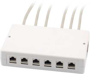 AP Keystone Verteilerbox 6/12 Port Surface Mounted Box 