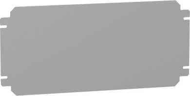 Montageplatte für SBM Gehäuse 200 x 400 mm Stahl 