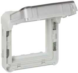 Feuchtraum - Aufputz Mosaic Adapter GR55 grau 