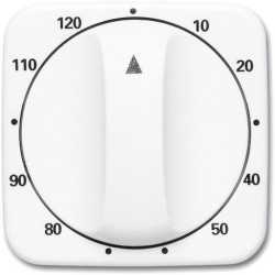 Abdeckung Duro 2000 für Zeitschaltuhr 120 Min. alpinweiß 