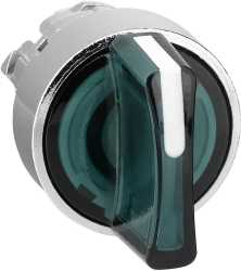 Leuchtwahlschalter 3ST grün für LED ZB4-BK1333 