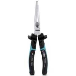 Spitzzange mit Schneide / Greiffläche gezahnt 