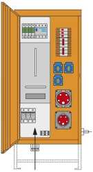 Baustromverteiler M-AVEV 35 A Kärnten 