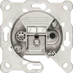 Antennen Stecksose Durchgangsdose 2-fach 