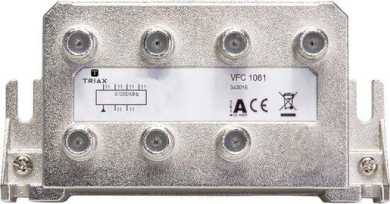 BK-CATV Verteiler 6-fach 11,0dB 1,2 GHz 