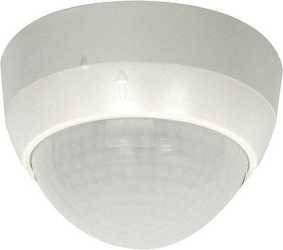 Präsenzmelder mit kreisförmigem Erfassungsbereich und großer Reichweit 