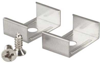 BARdolino Zubehör Set 2 Montageclips + 2 Schrauben 