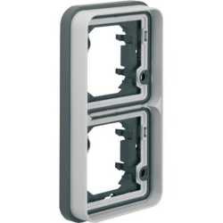 Rahmen 2-fach senkrecht für UP - Montage 