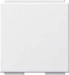 Blindabdeckung Modular Jack für System 55 reinweiß 