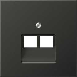 Abdeckung für IAE/UAE-Anschlussd. und Datend. Kat. 5e und Kat. 6 (2 x 