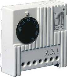 Hygrostat - Kontaktbestückung 1poliger Umschaltkontakt (Wechsler) 