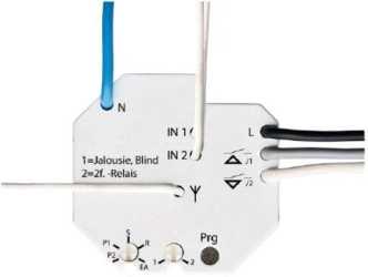 Serien-/Jalousieaktor WaveLINE mit Nebenstellen 