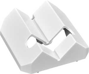 Ecksockel zu Swiss Garde 4000 weiß 