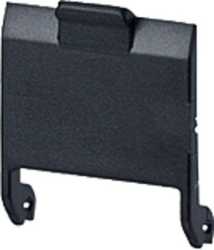 Staubschutzklappe für C6A Modul schwarz 