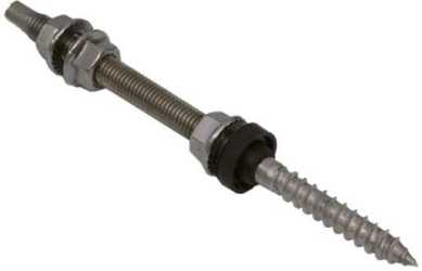 Stockschraubenset montiert M12 x 200 mm 