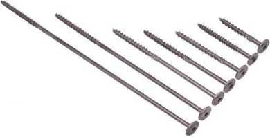 Holzschraube Tellerkopf Edelstahl 8 x 120 